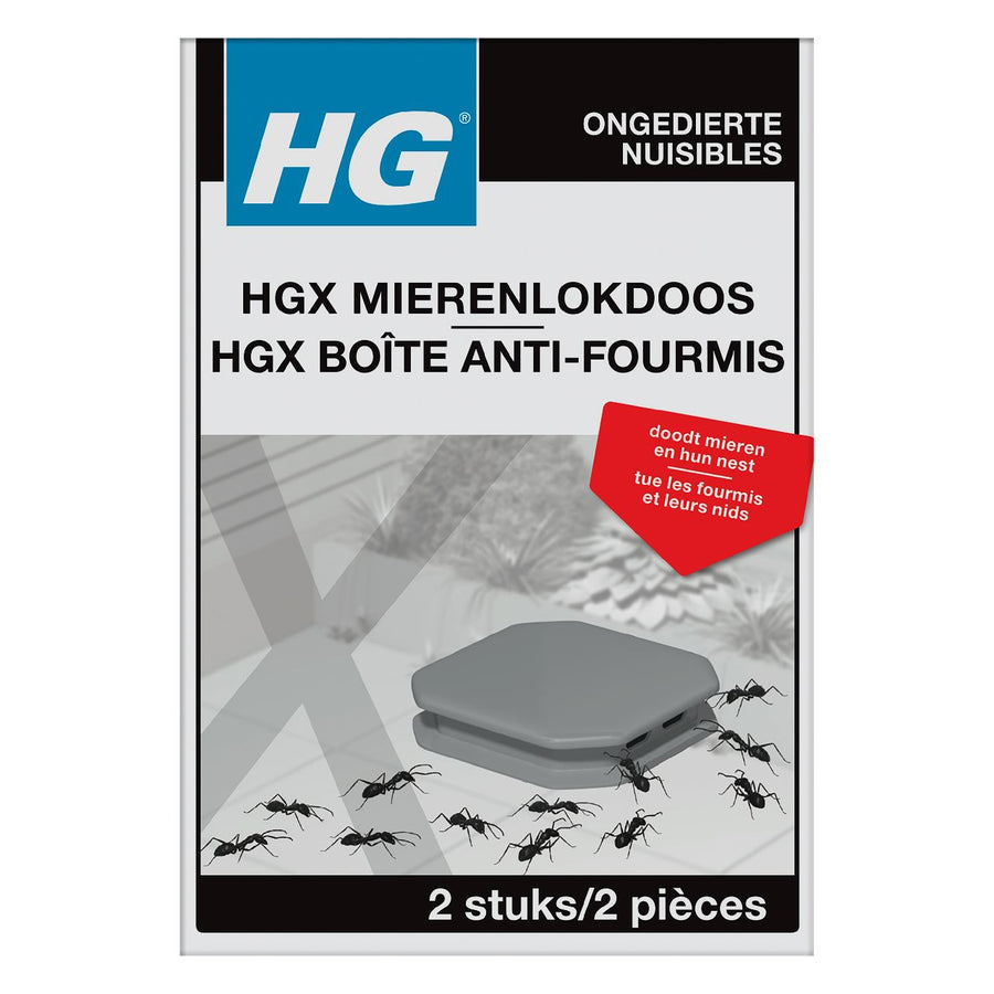 HG Bait Box Against Ants 2 pieces 43 g