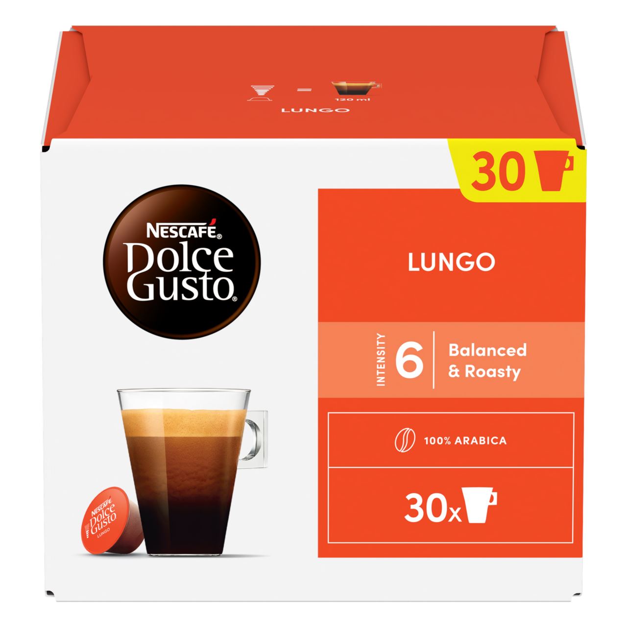 Dolce Gusto Caffe Lungo XL 30 capsules 195 g