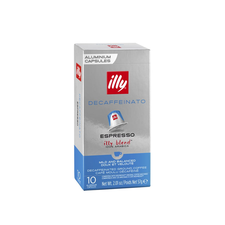 illy Espresso Decaffeinato Coffee cups 10 pieces 57 g