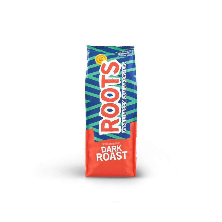 Roots Dark Roast organic beans 500g