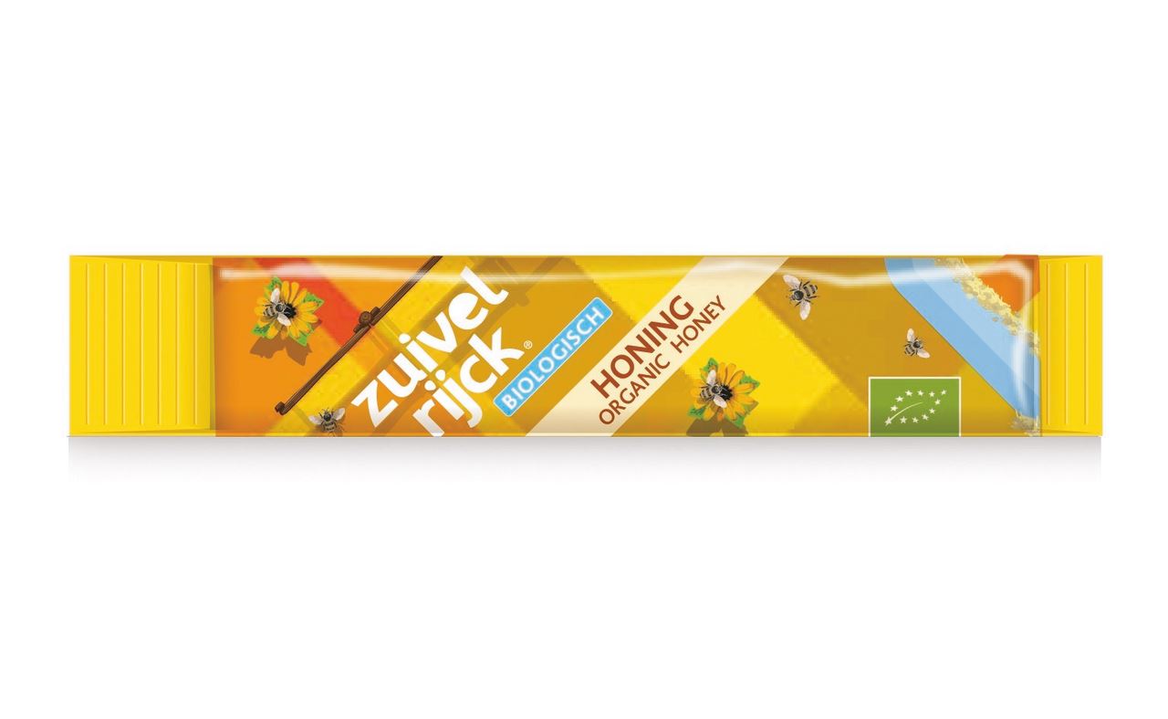 Zuivelrijck organic honey sticks 100x8g