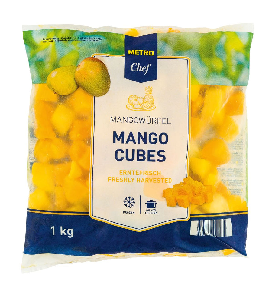 Mango cubes 1 kg