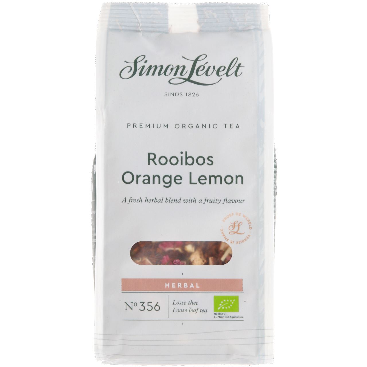 Simon Lévelt Premium Organic Tea Rooibos orange lemon organic 110 grams