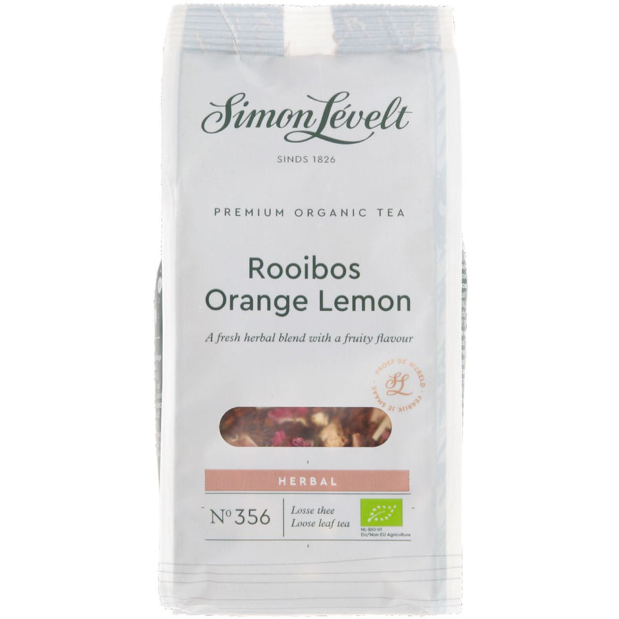 Simon Lévelt Premium Organic Tea Rooibos orange lemon organic 110 grams
