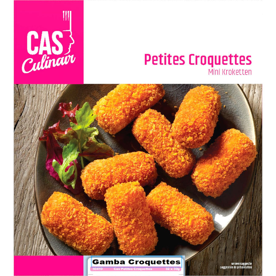 CAS Culinary Petites Croquettes Gamba 32 x 30 g