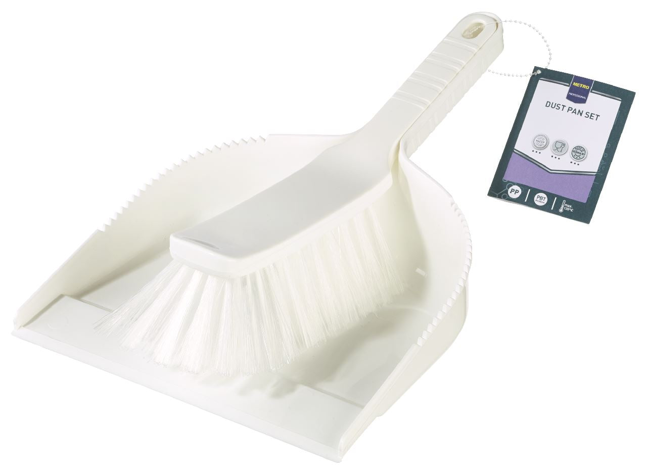 METRO PROFESSIONAL HACCP White dustpan and dustpan