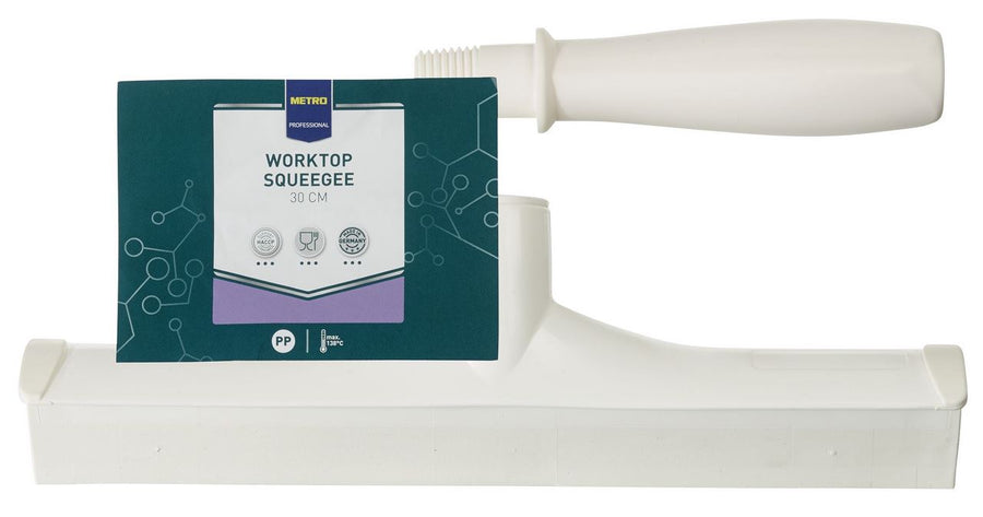 METRO PROFESSIONAL HACCP Floor squeegee 30 cm white