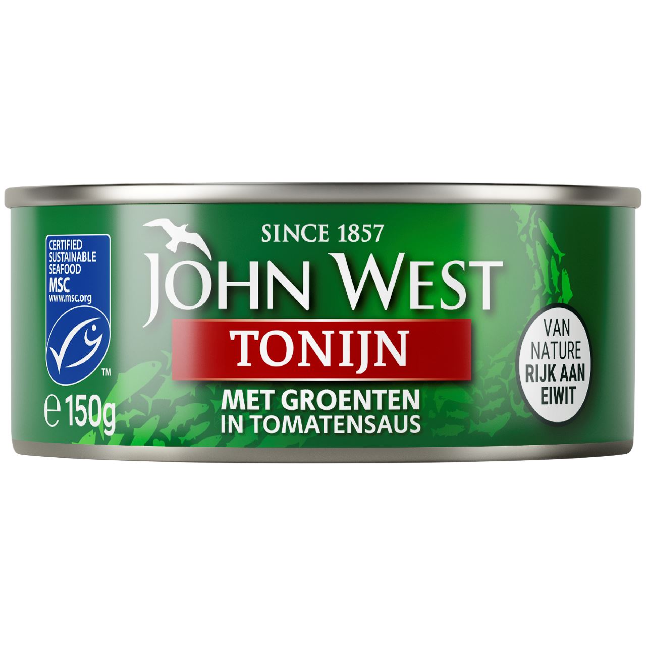 John West Tuna Pieces with Vegetables in Spicy Tomato Sauce 150 g