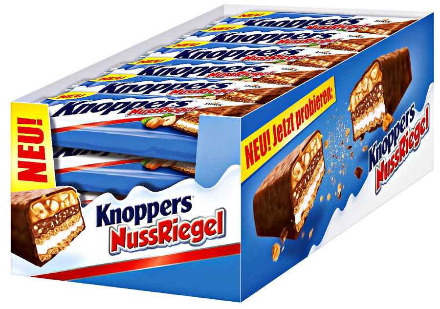 Knoppers Nutbar chocolate 24 x 40 grams