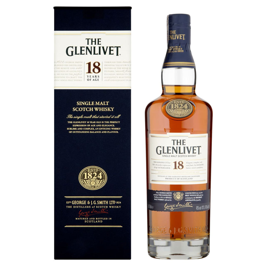 The Glenlivet 18 Year Old 70cl 40%