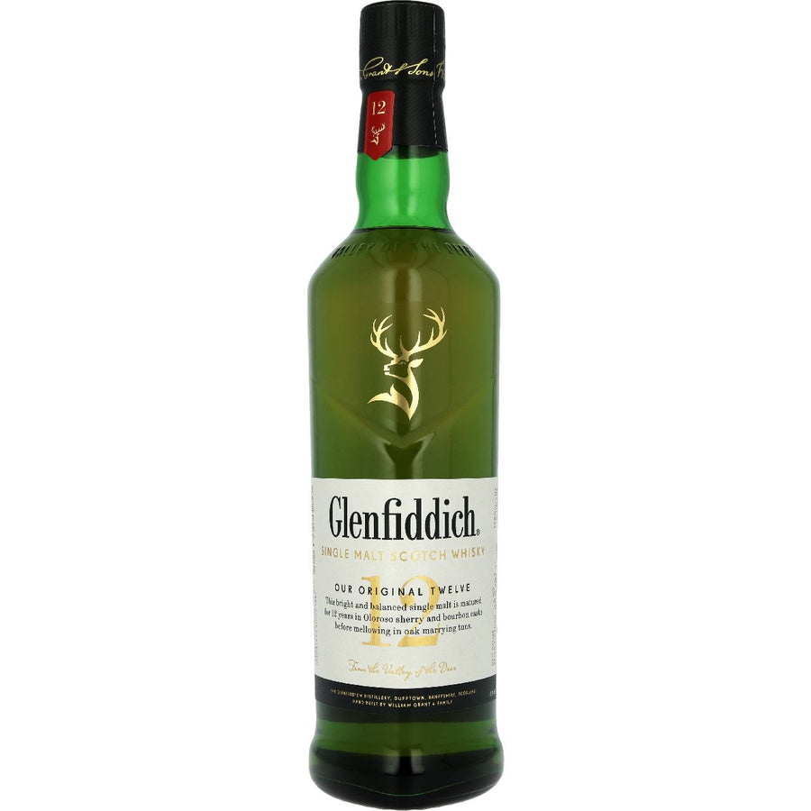 Glenfiddich 12Y Whiskey Single Malt 70 cl 40%