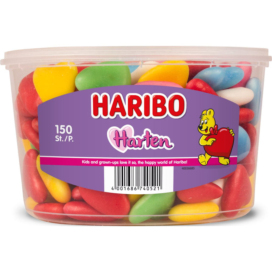 HARIBO Hearts 150 pieces 158 g