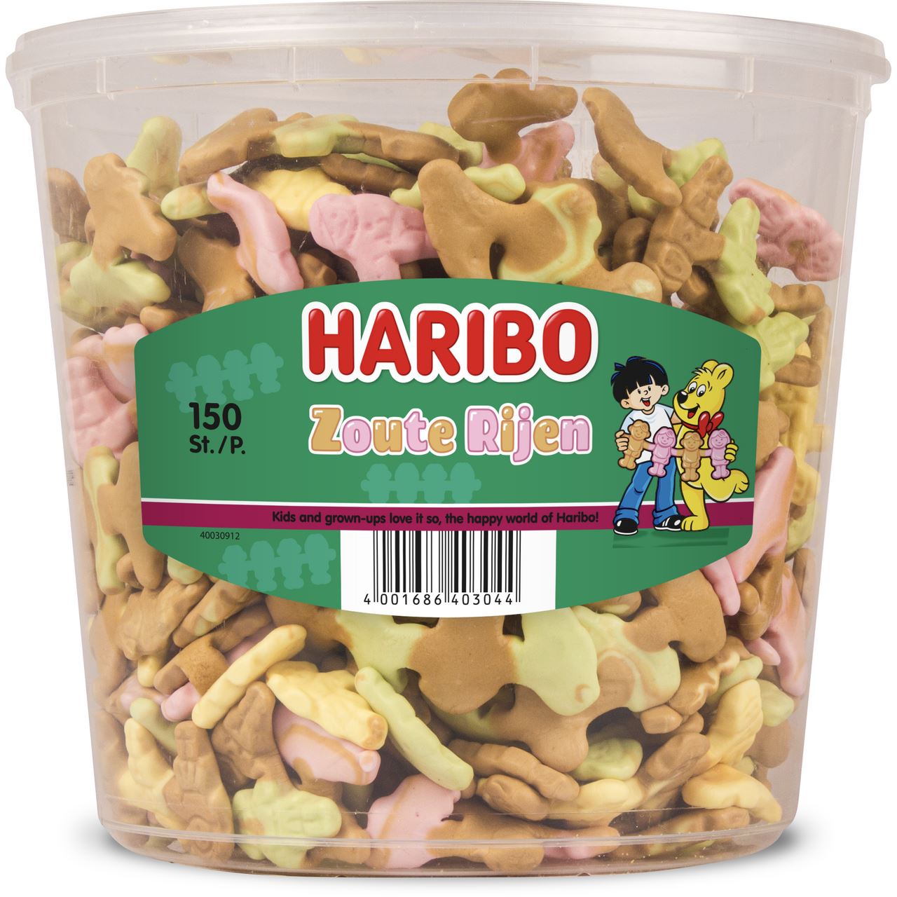 HARIBO Salty Rows 150 pieces 840 g
