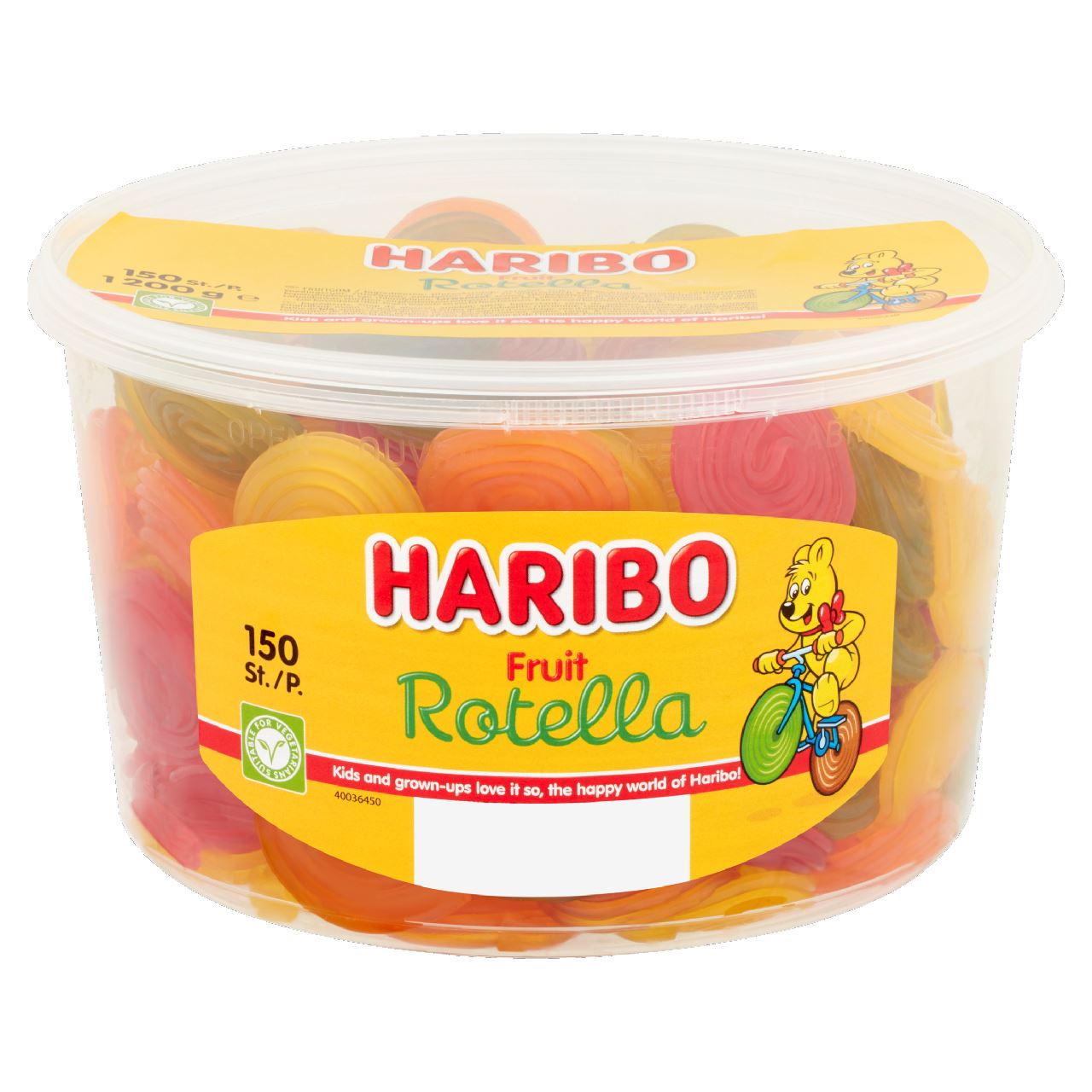 HARIBO Rotella Fruit 150 pieces 1.2 kg
