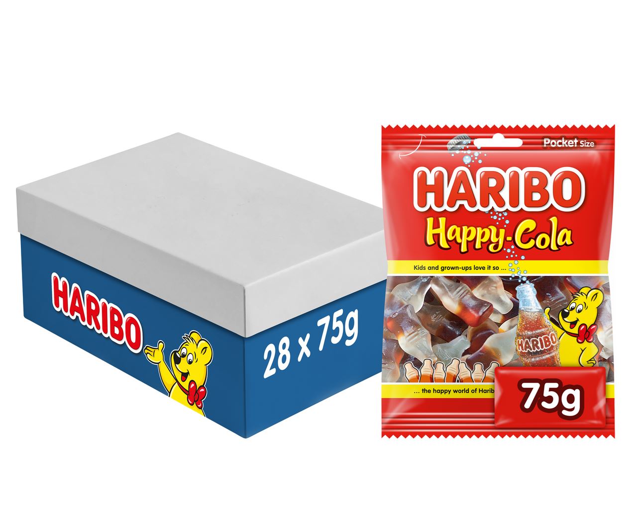 HARIBO Happy cola 28 x 75 g