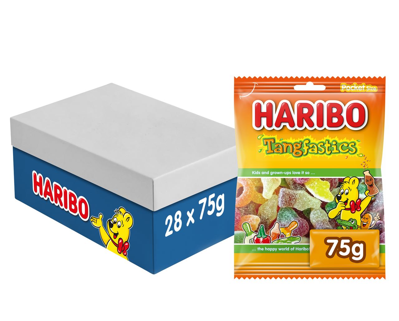 HARIBO Tangfastics 28 x 75 g