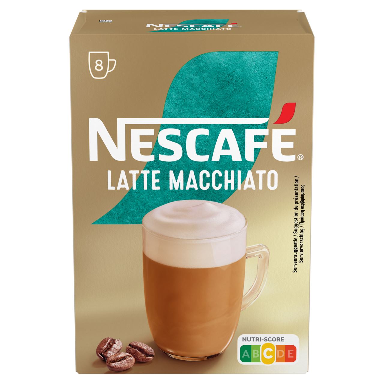 Nescafé Gold Latte Macchiato instant coffee 8 bags 144 g