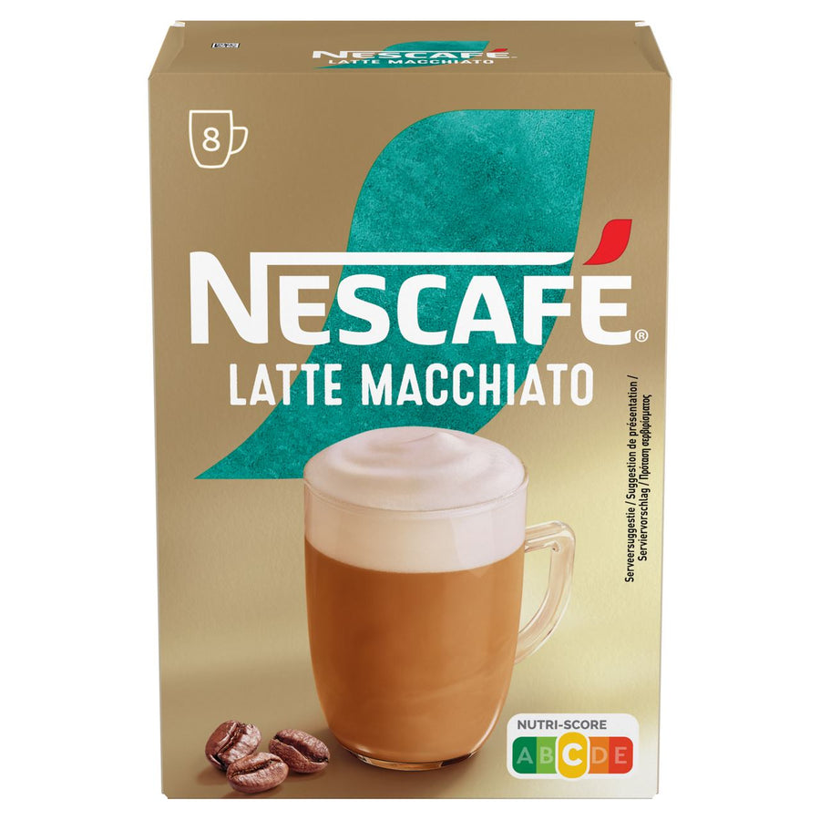 Nescafé Gold Latte Macchiato instant coffee 8 bags 144 g