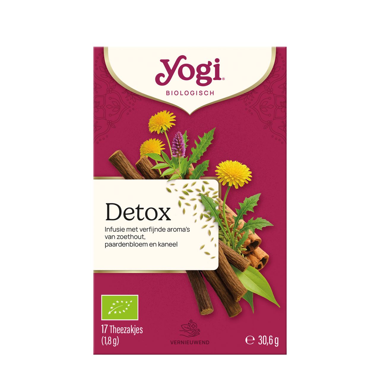 Yogi Tea Detox 17 pieces 31 g