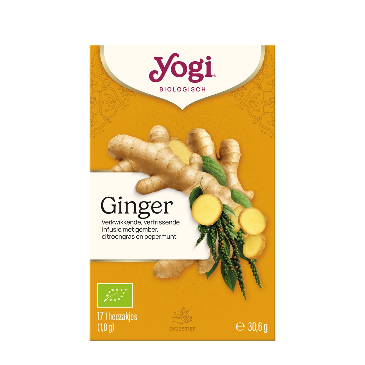 Yogi Tea Ginger organic 17 pieces 34 g