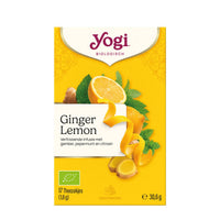 Thumbnail for Yogi Tea Ginger Lemon 17 pieces 31 g