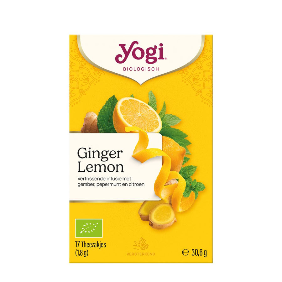 Yogi Tea Ginger Lemon 17 pieces 31 g
