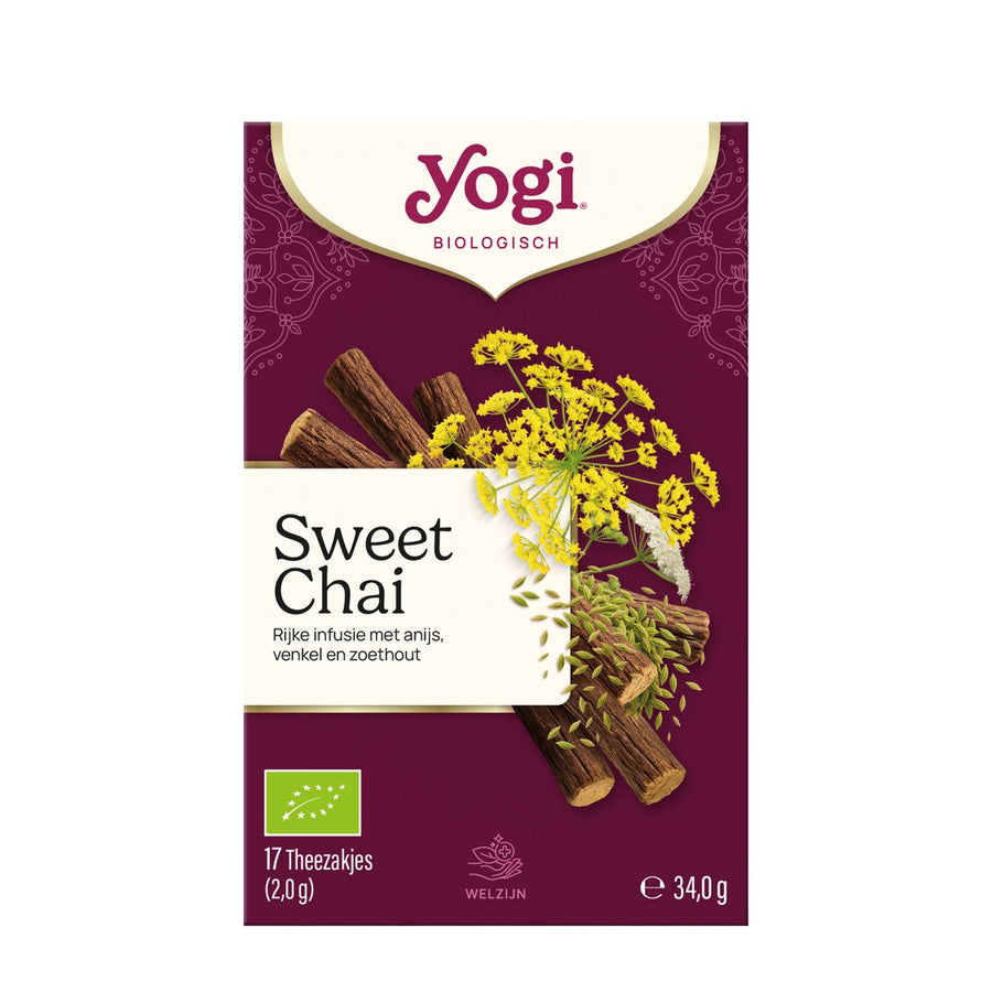 Yogi Tea Sweet Chai 17 pieces 34 g
