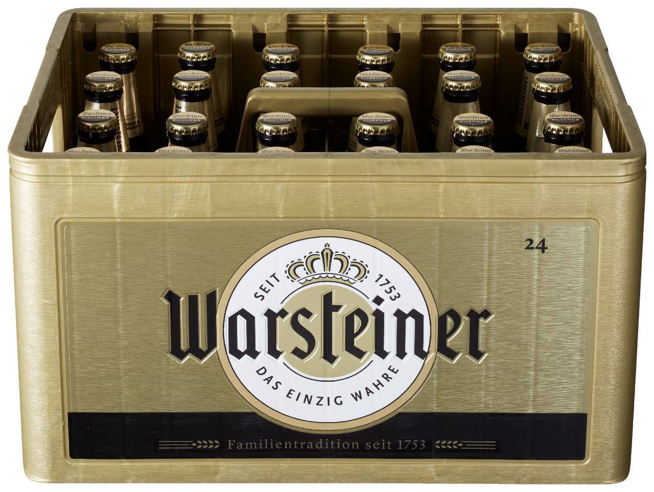 Warsteiner Premium Pilsener Bottle 24 x 0.3 l
