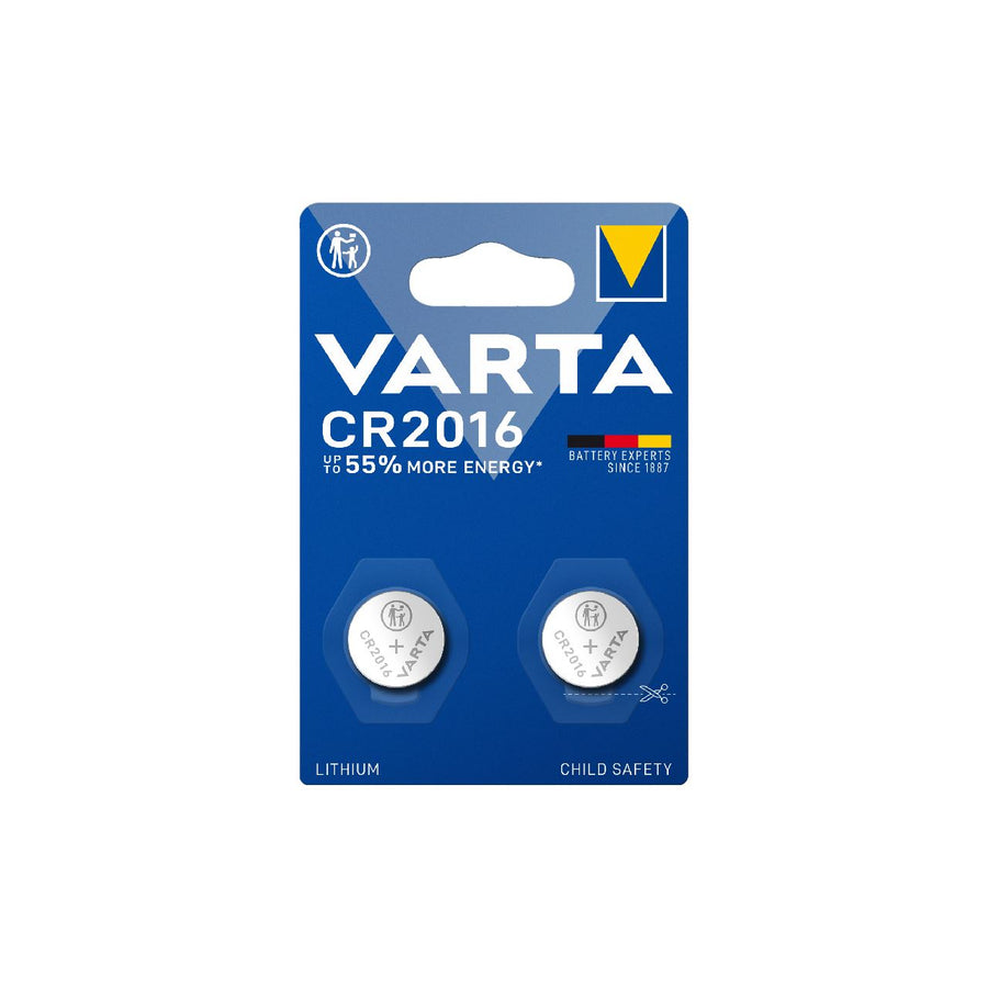 VARTA CR2016 Disposable battery Alkaline 2 pieces