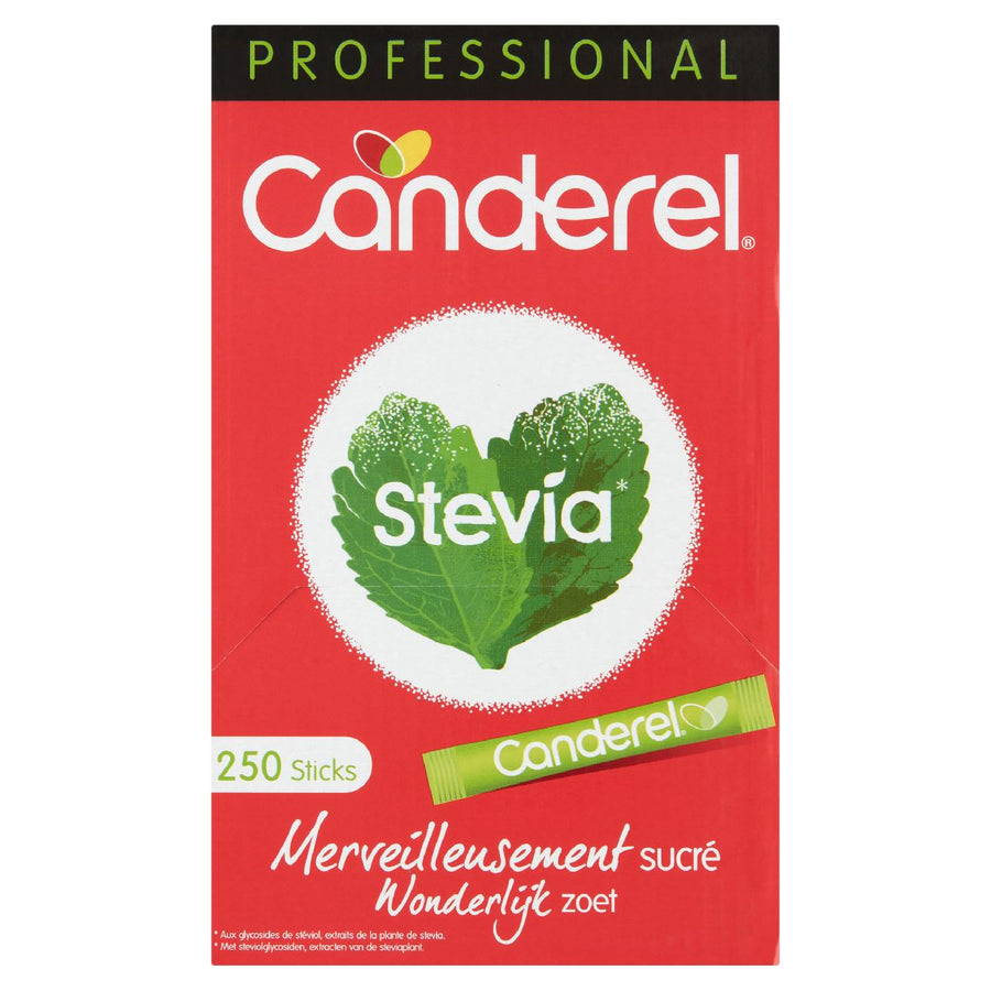 Canderel Stevia Sweetener Stick 250 x 1.1 g