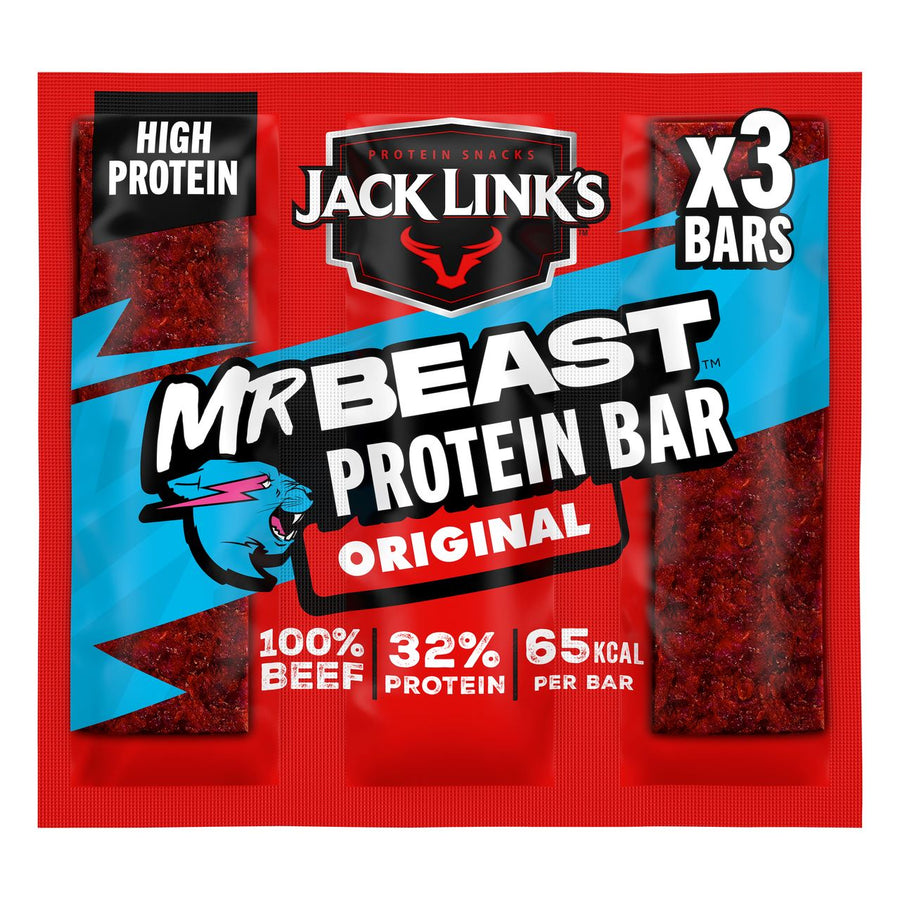 Jack Link's Beef Bar Original 3 x 22.5g