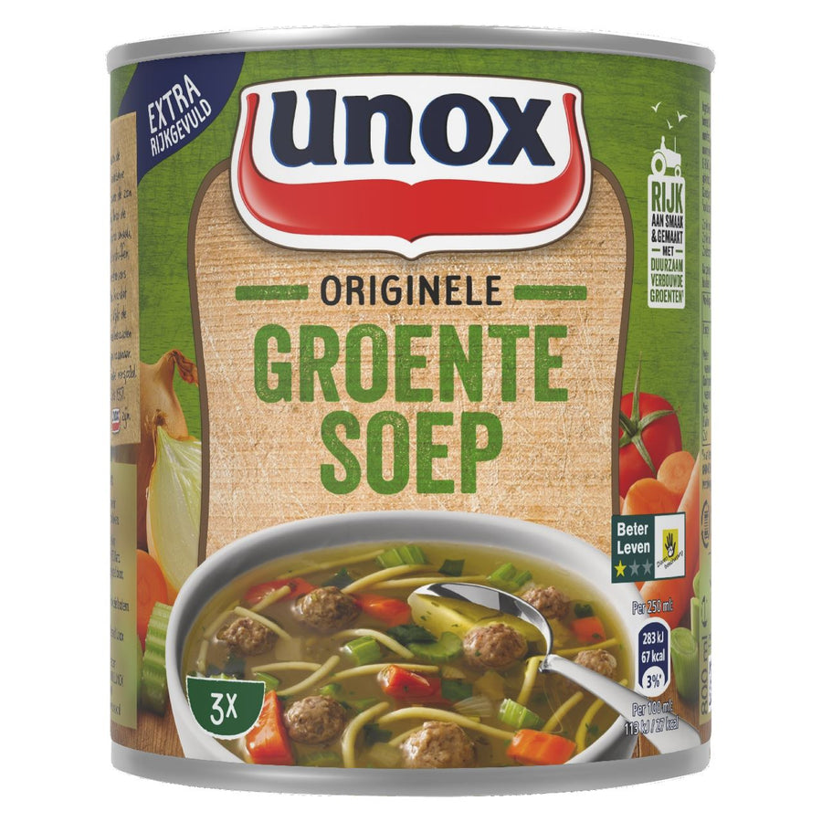 Unox Solid Vegetable 819 ml