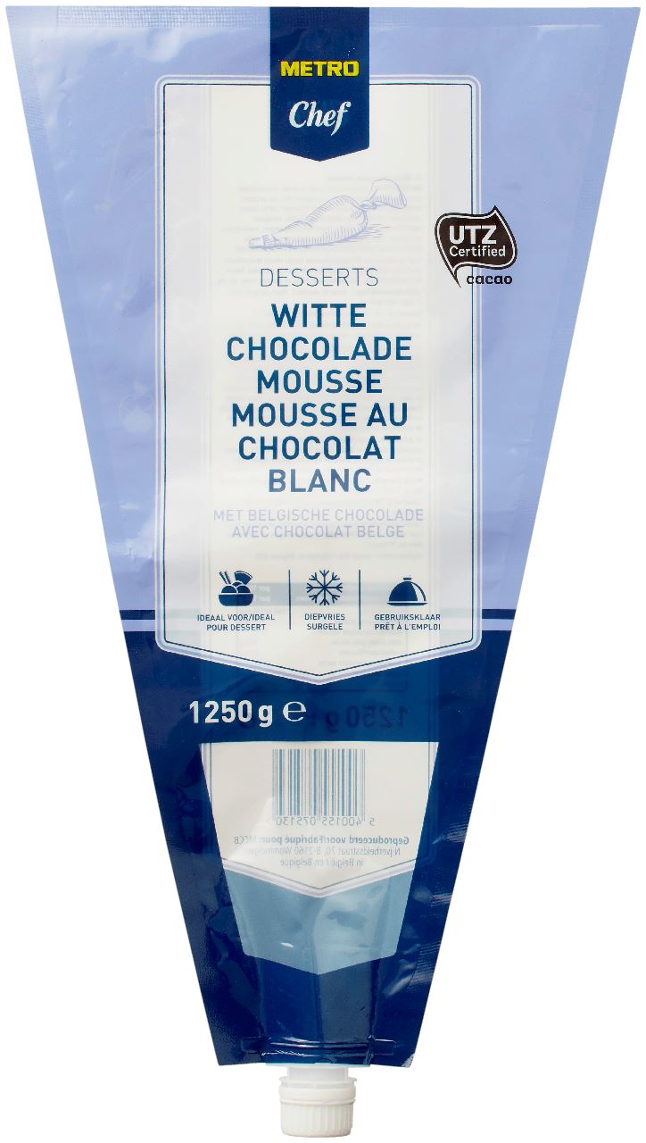 Chocolate mousse white 1.25 kg