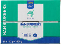 Thumbnail for Hamburgers 30 x 100 g