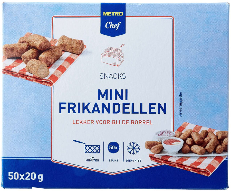 Mini Frikandellen 50 x 20 g