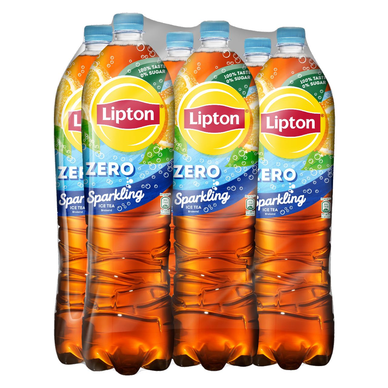 Lipton Sparkling Zero Rpet 6 x 1.5 l
