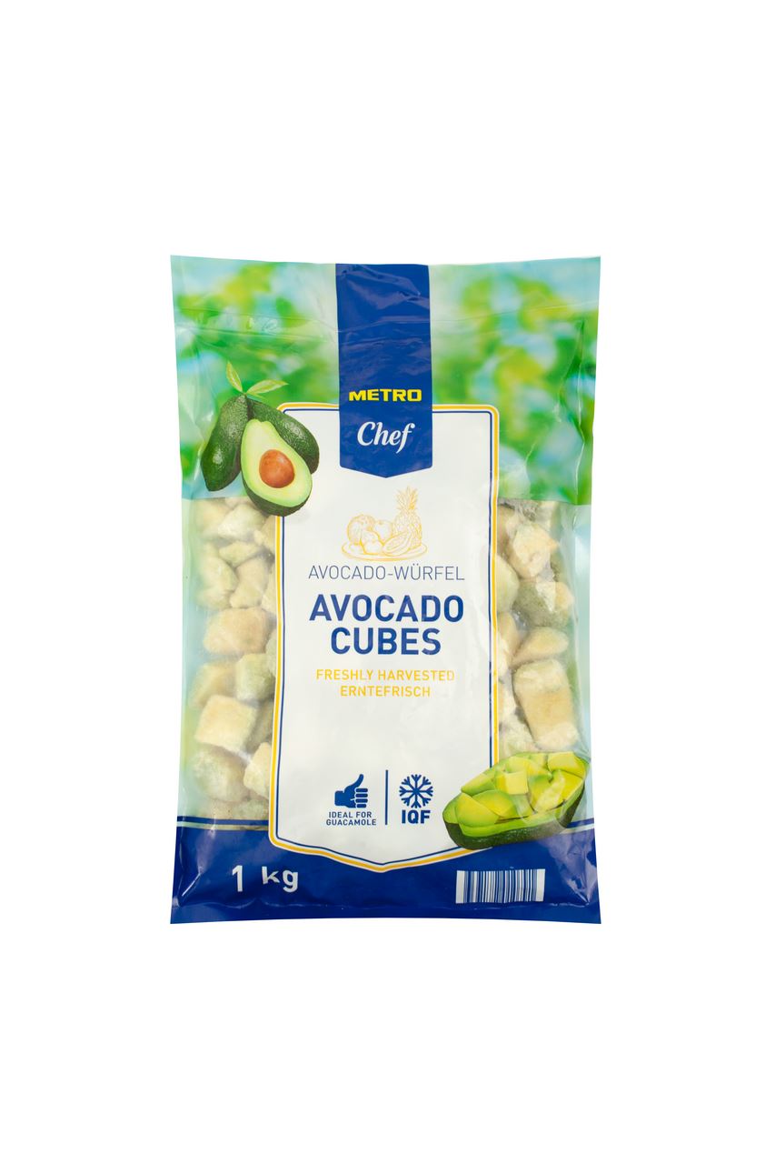 Avocado cubes 1 kg