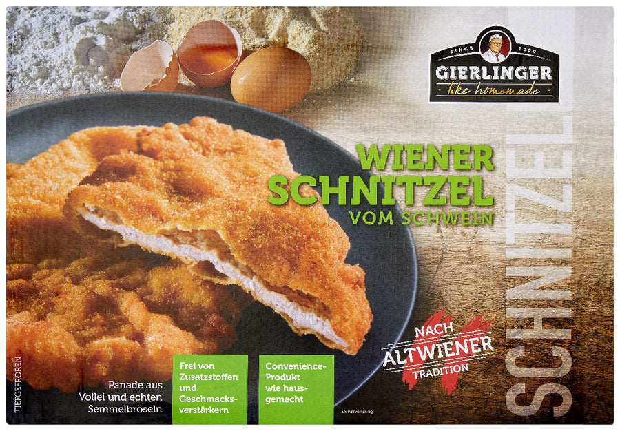 GIERLINGER Wiener schnitzel frozen 15 x 200 gr