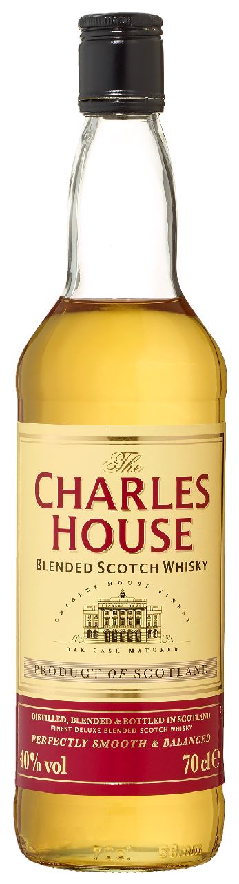 The CHARLES HOUSE Blended Scotch Whiskey 70 cl 40%