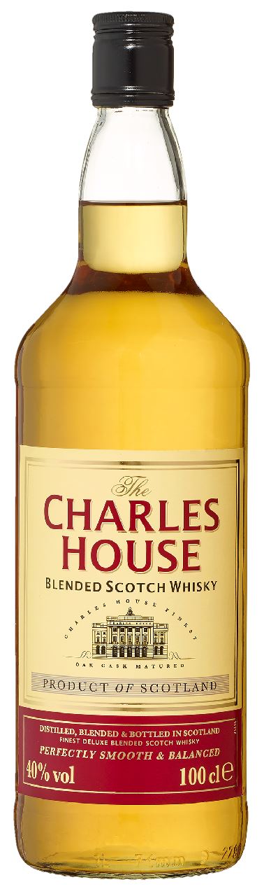 The CHARLES HOUSE Blended Scotch Whiskey 3Y 40% 1 l