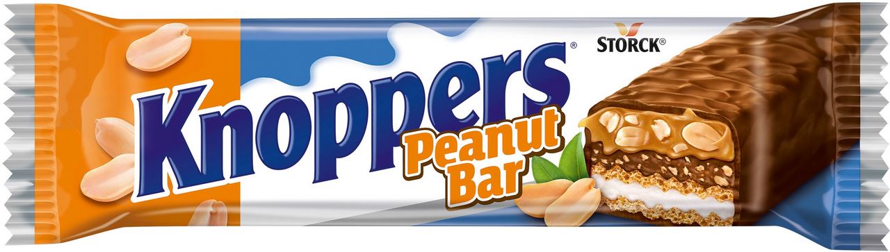Knoppers Peanutbar single 24 pieces 24 g