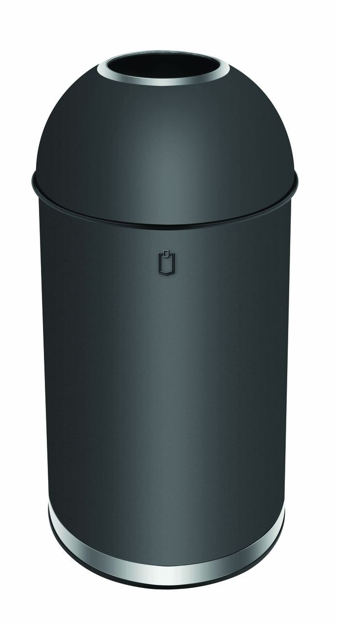 METRO PROFESSIONAL Waste bin - 50 Liters - Stainless steel