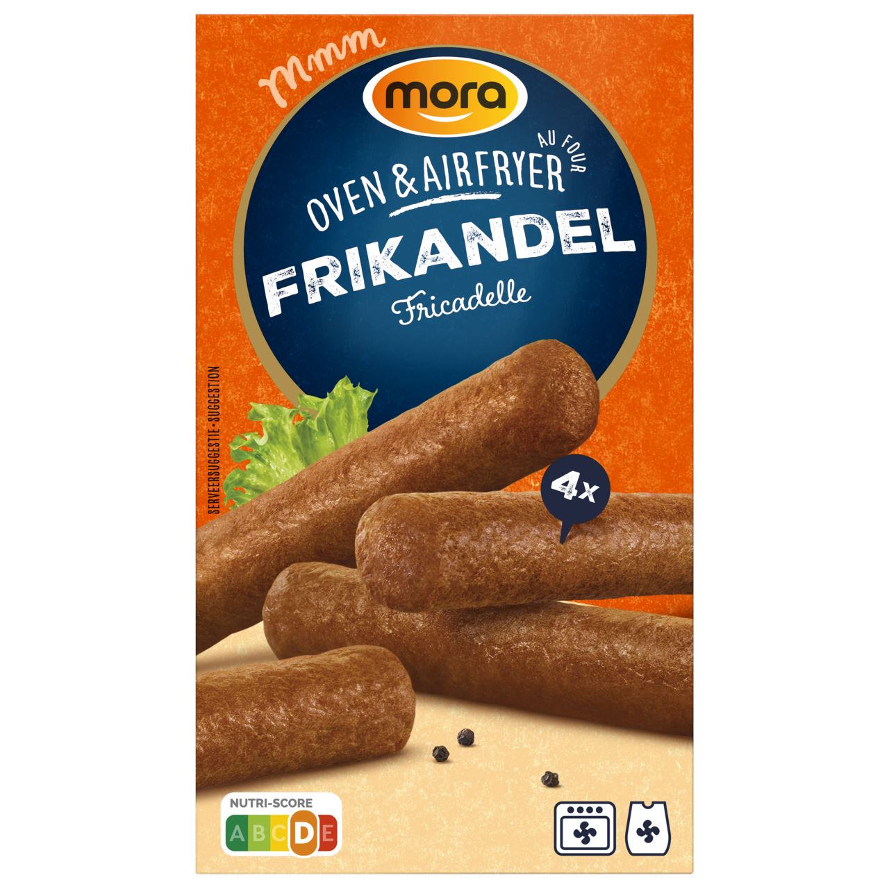 Mora Oven & Airfryer Frikandellen 4 x 70 g