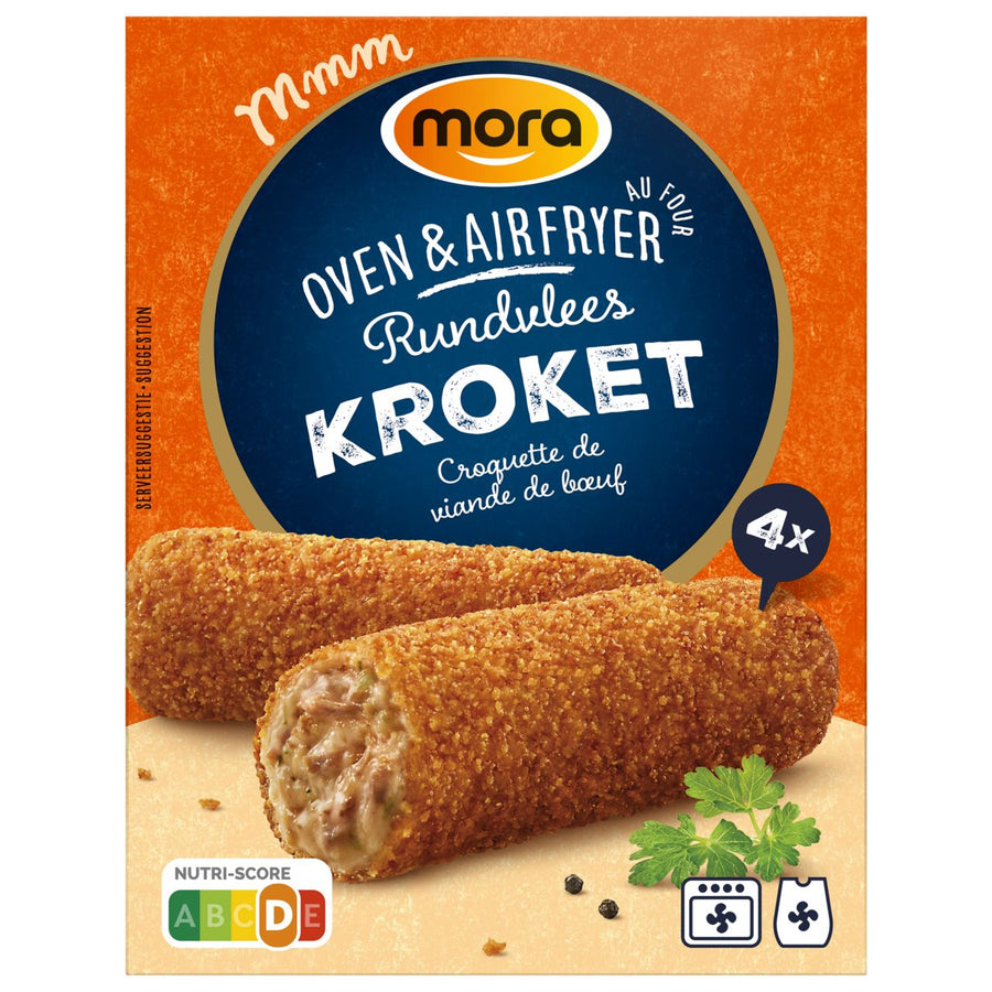 Mora Oven & Airfryer Beef Croquettes 4 x 80 g