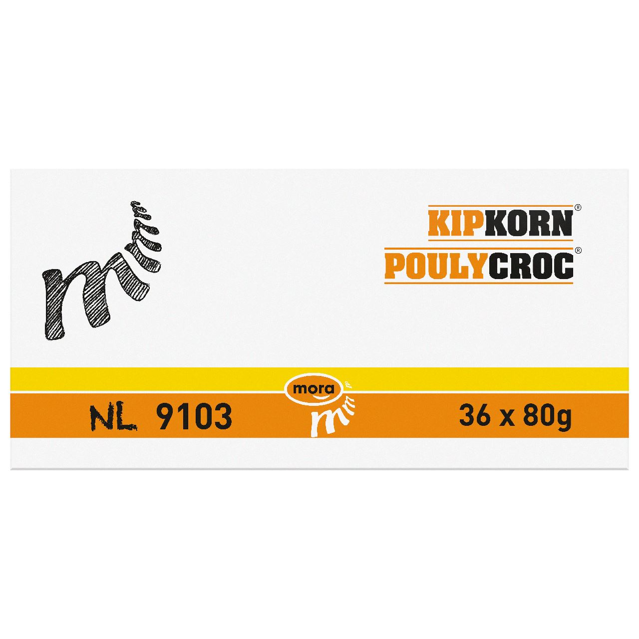 Mora Kipkorn 36x80g