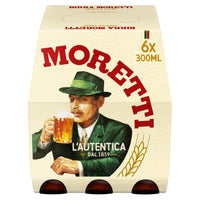 Thumbnail for BIRRA MORETTI Italian Beer Bottle 6 x 30 cl