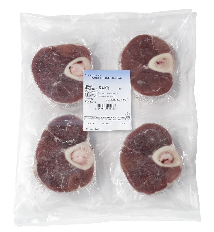Dutch Veal Ossobuco 4 pieces (frozen)