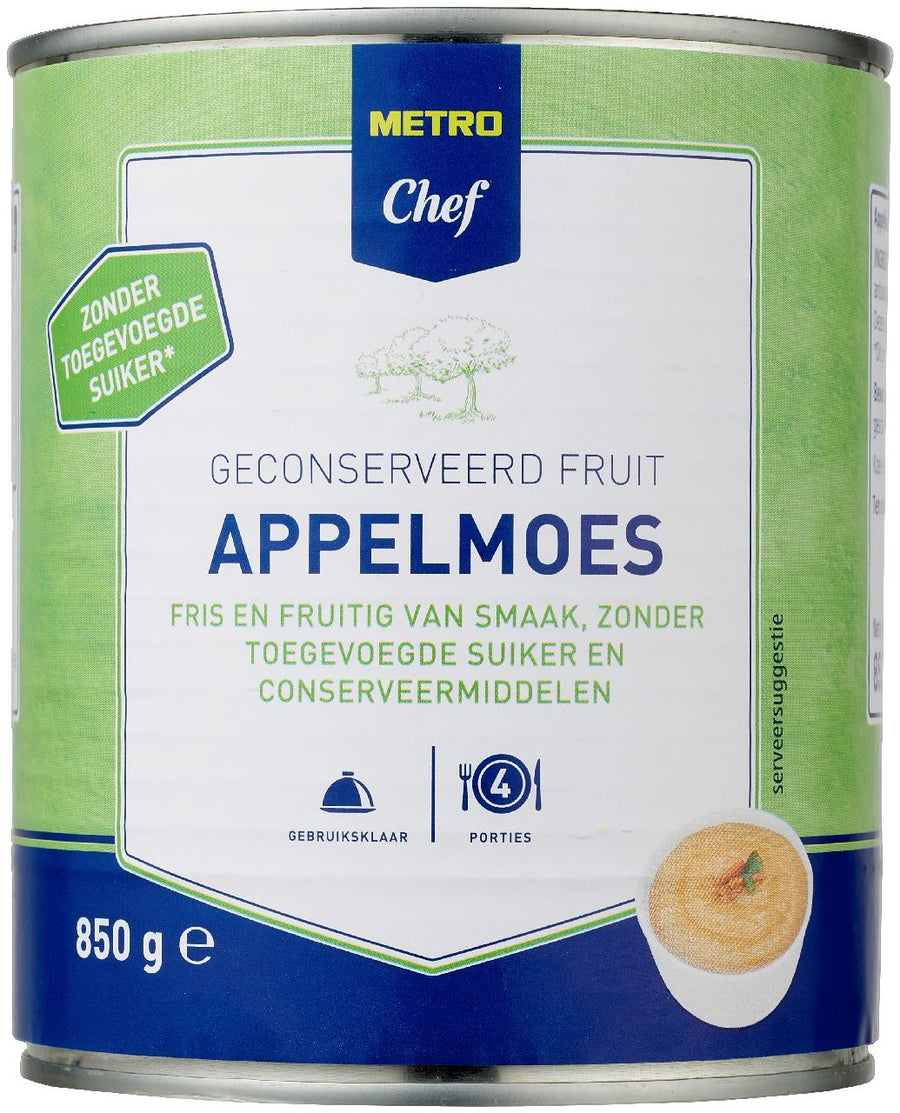 Apple sauce without sugar 850 g
