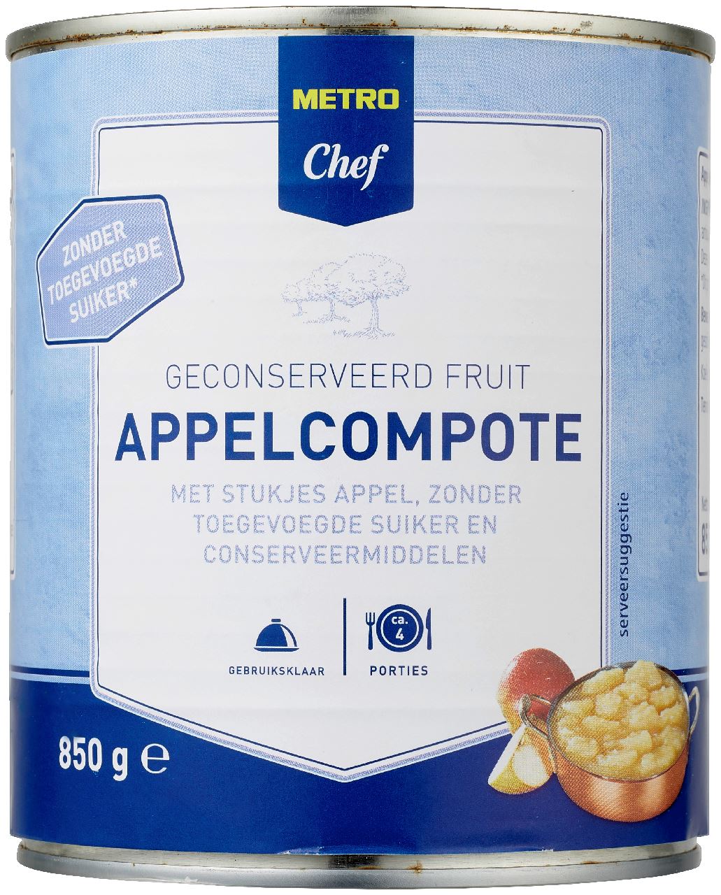 Apple compote without sugar 850 g