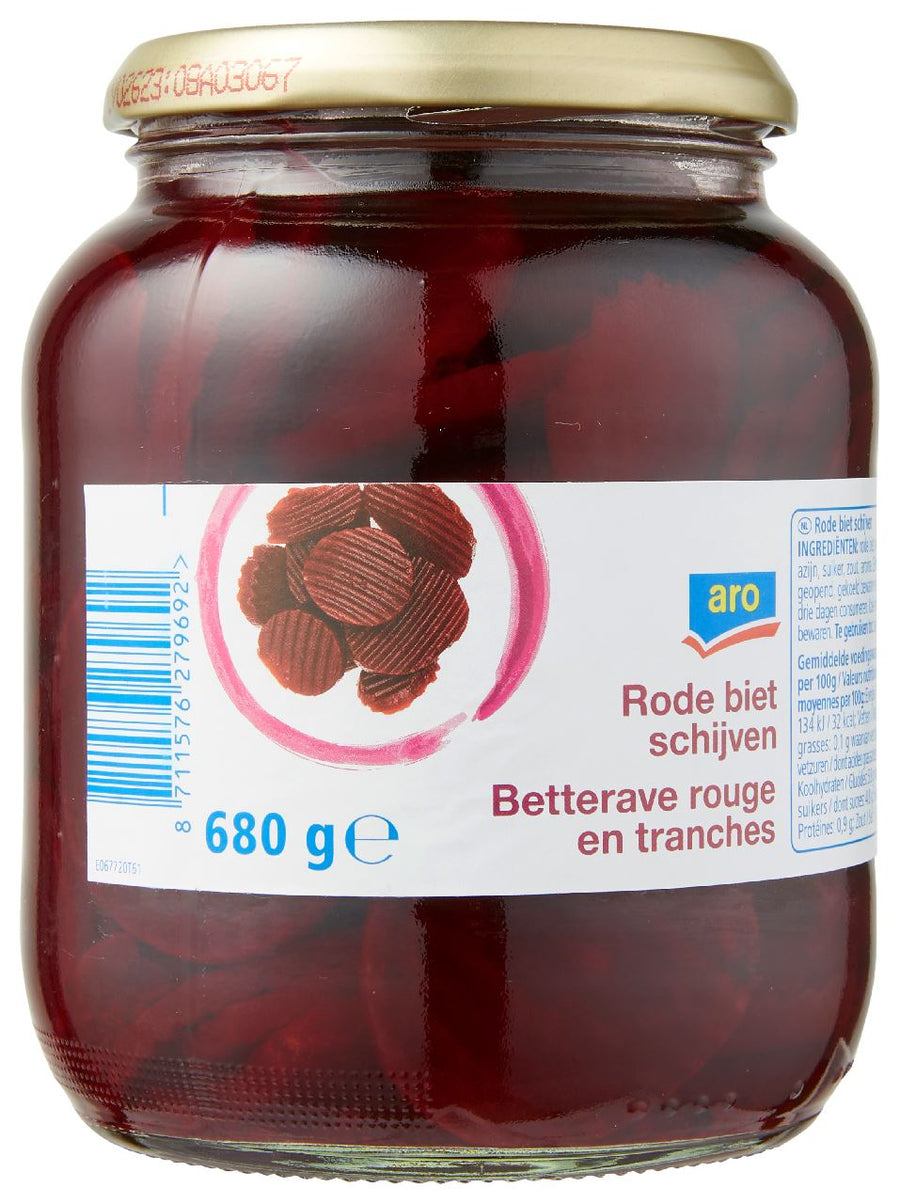 aro Beetroot slices 680 g